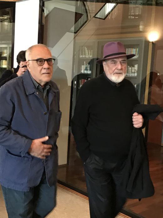 Mimmo Paladino und Michelangelo Pistoletto