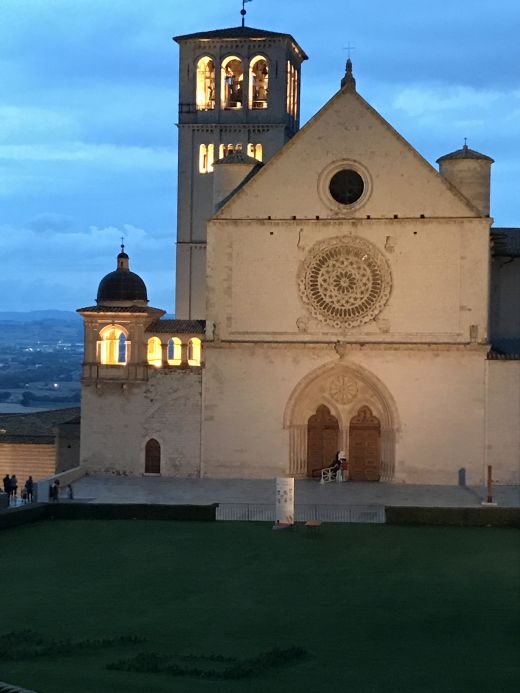 Die Basilika von Assisi