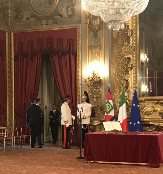 Im Quirinal am 5 September 2019