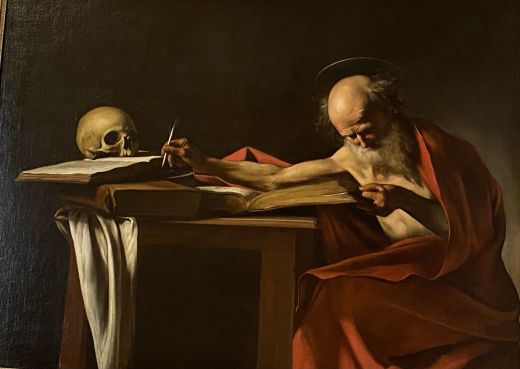 St. Jerom von Caravaggio 